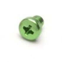 KMMK SquarePlug M3x4/G - Fargeskrue, grønn